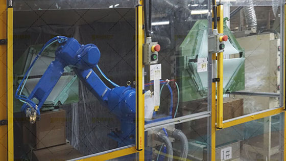 机器人自动化生产线 涂装室